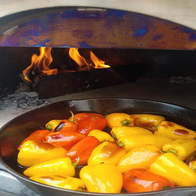 WPPO Karma 55" Wood Fired Outdoor Pizza Oven | Commercial Approved