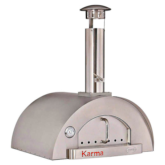 WPPO Karma 32" Stainless Steel Wood Fired Outdoor Pizza Oven