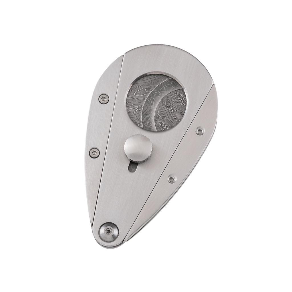 Xikar Xi3 Cigar Cutter | Damascus Steel Pattern