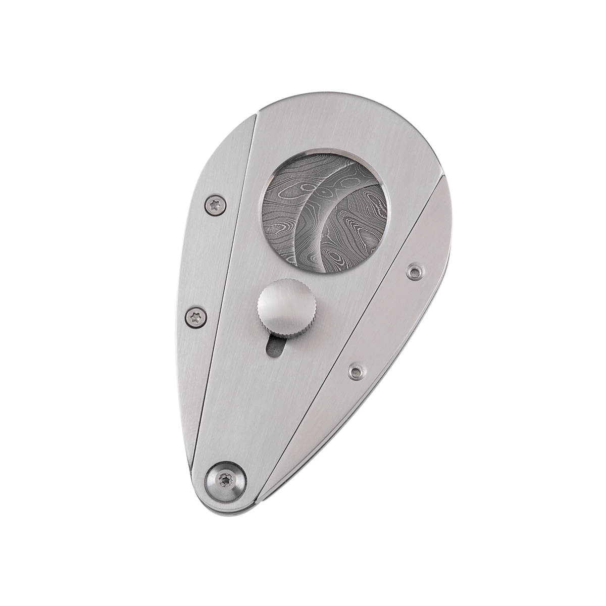 Xikar Xi3 Cigar Cutter | Damascus Steel Pattern