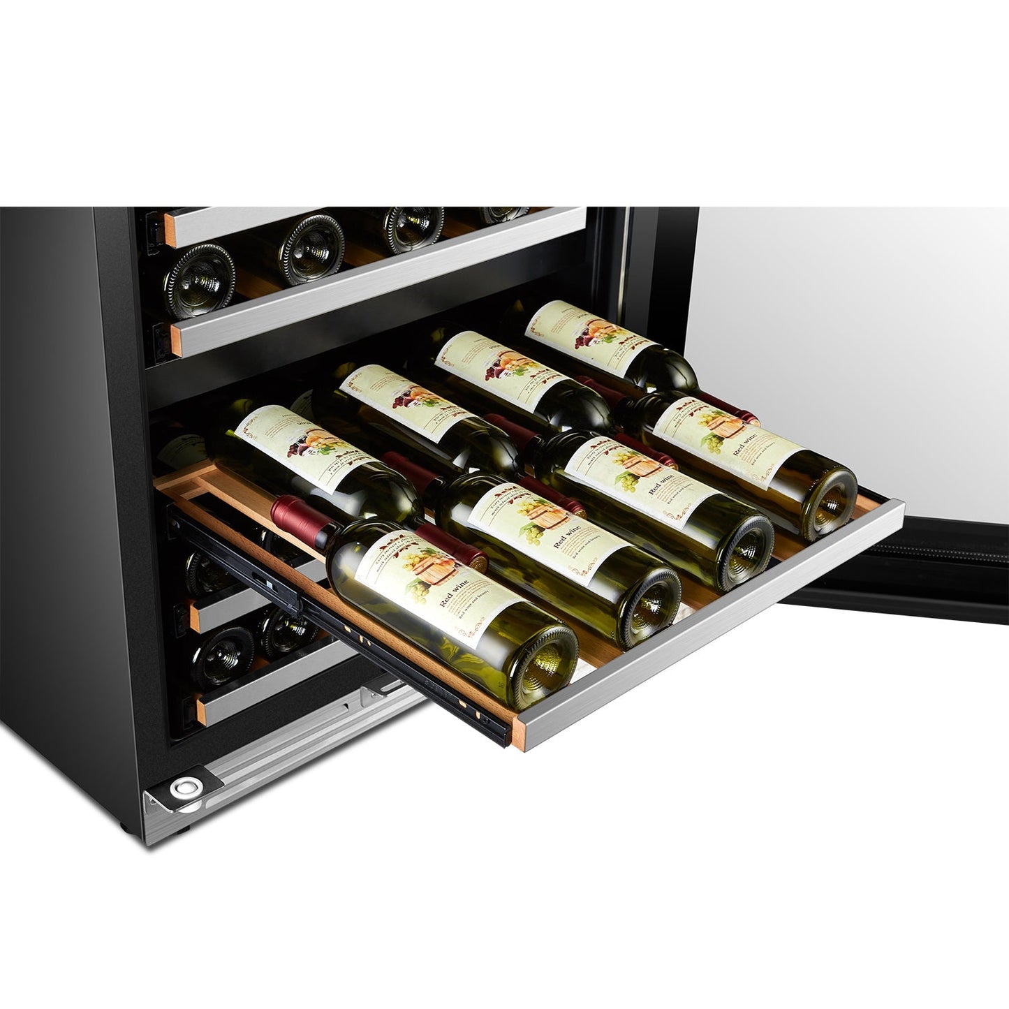 LanboPro 24" Wide, 44 Bottle Dual Zone Wine Cooler