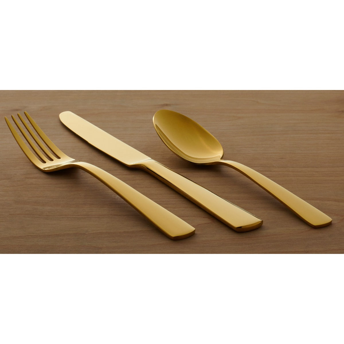 Oneida Aptitude Gold 20 Piece Everyday Flatware Set
