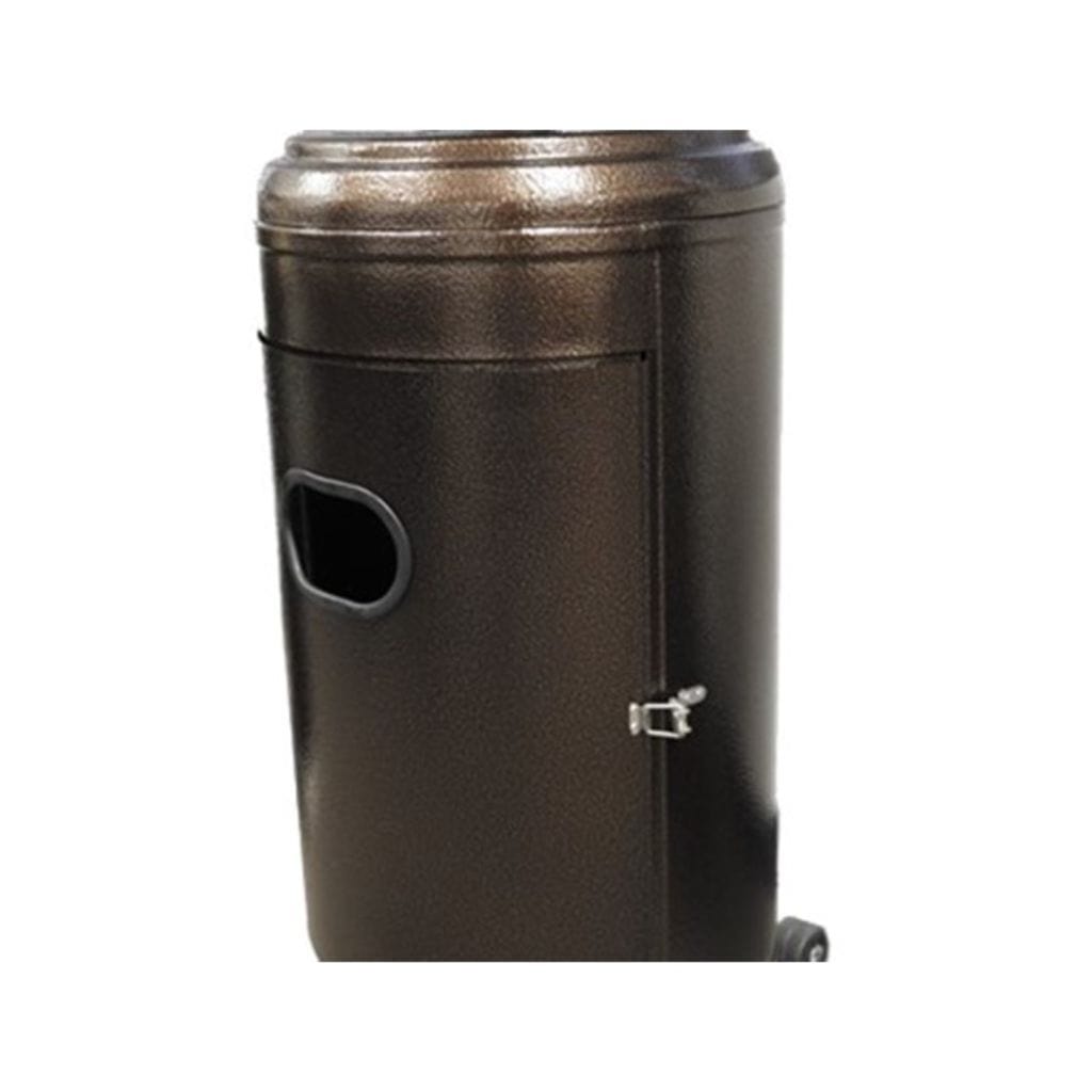 AZ Patio Heaters 87" Tall Hammered Patio Heater with Table - 48000 BTU's