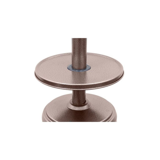 AZ Patio Heaters 87" Tall Hammered Patio Heater with Table - 48000 BTU's