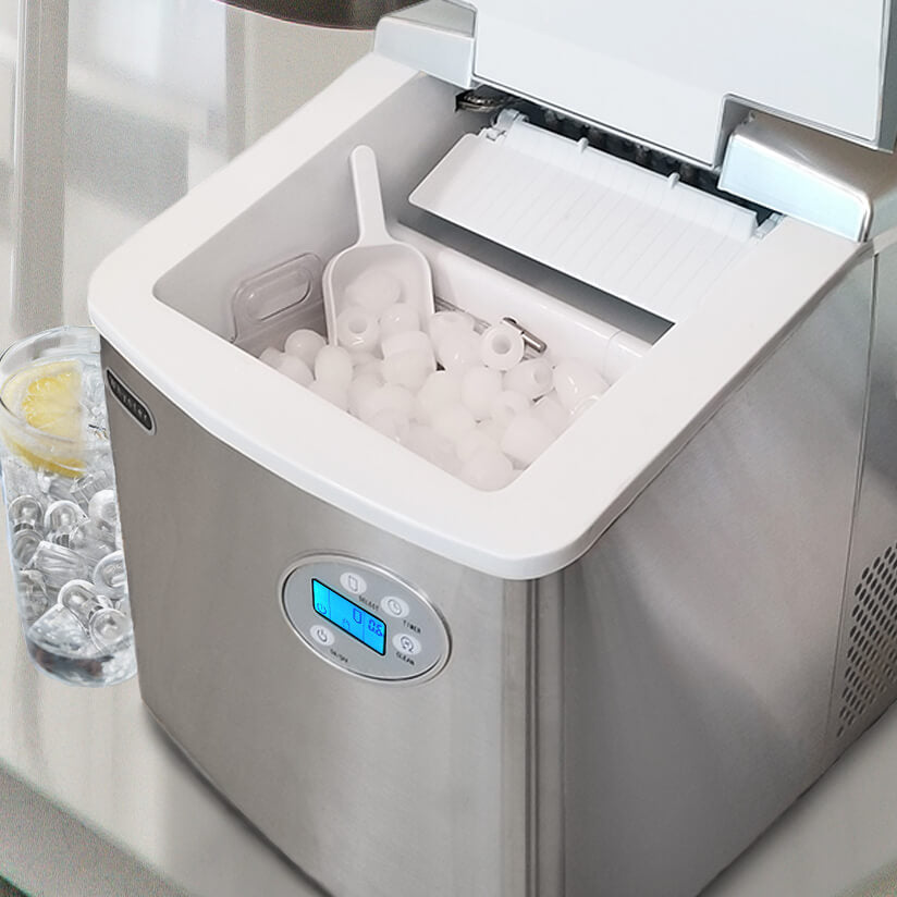 Whynter Portable Ice Maker w/ Water Connection | 49lb Capacity