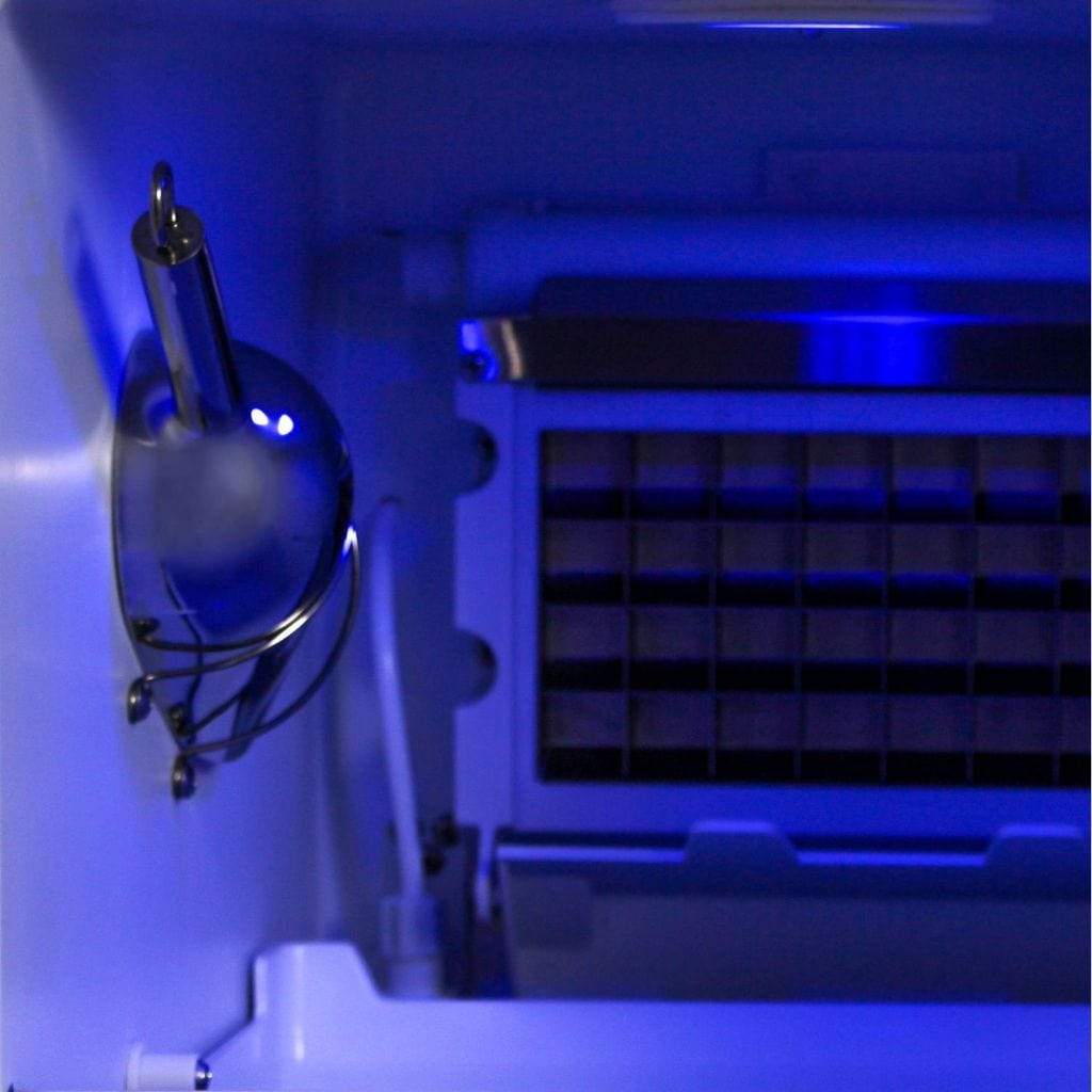 Blaze 15" Outdoor Rated Ice Maker With Gravity Drain | Makes 50lbs of Ice