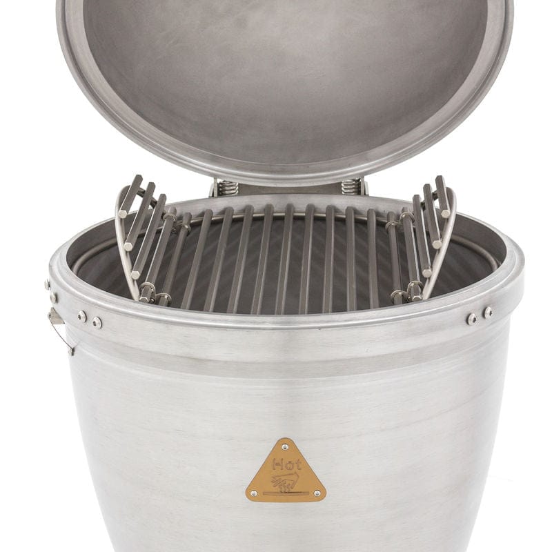 Blaze 20" Cast Aluminum Kamado Grill | Charcoal + Wood Burning