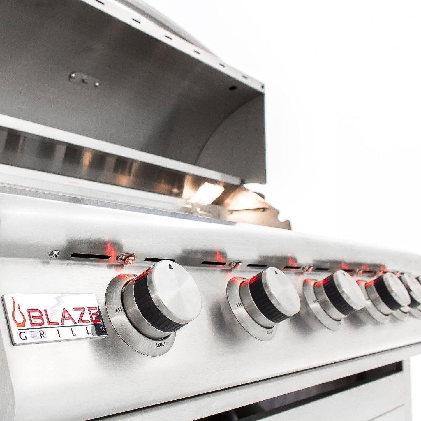 Blaze Premium LTE 40" 5-Burner Gas Grill With Rear Infrared Burners
