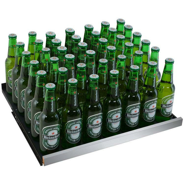 Allavino 47” Wide | Dual Zone Side-by-Side Wine & Beverage Center Combo | Holds 56 Bottles/154 Cans | Tru-Vino Technology and FlexCount II Shelving