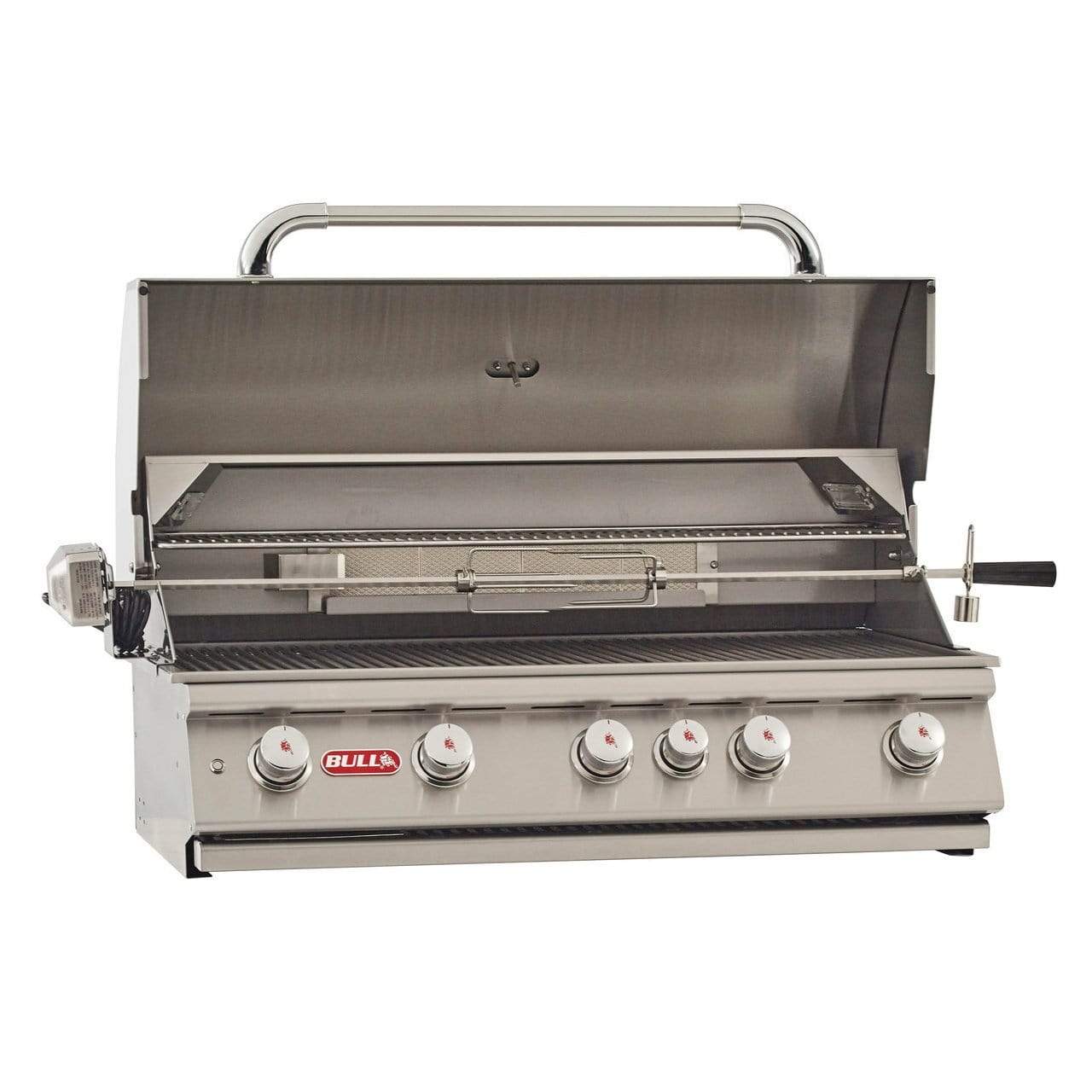 Bull Brahma 38" Built-In Gas Grill | Infrared Burners & Rotisserie Spit