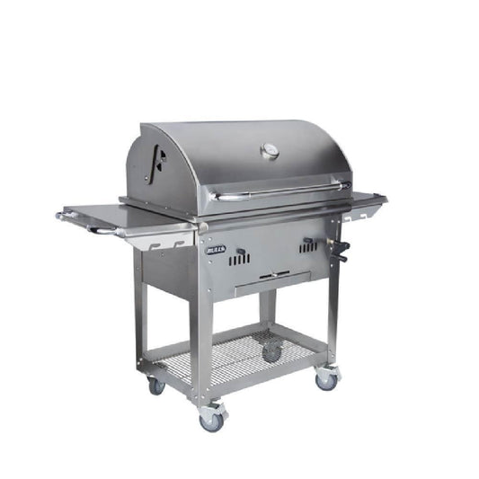 Bull Bison 30" Freestanding Specialty Charcoal Grill | Freestanding on Cart