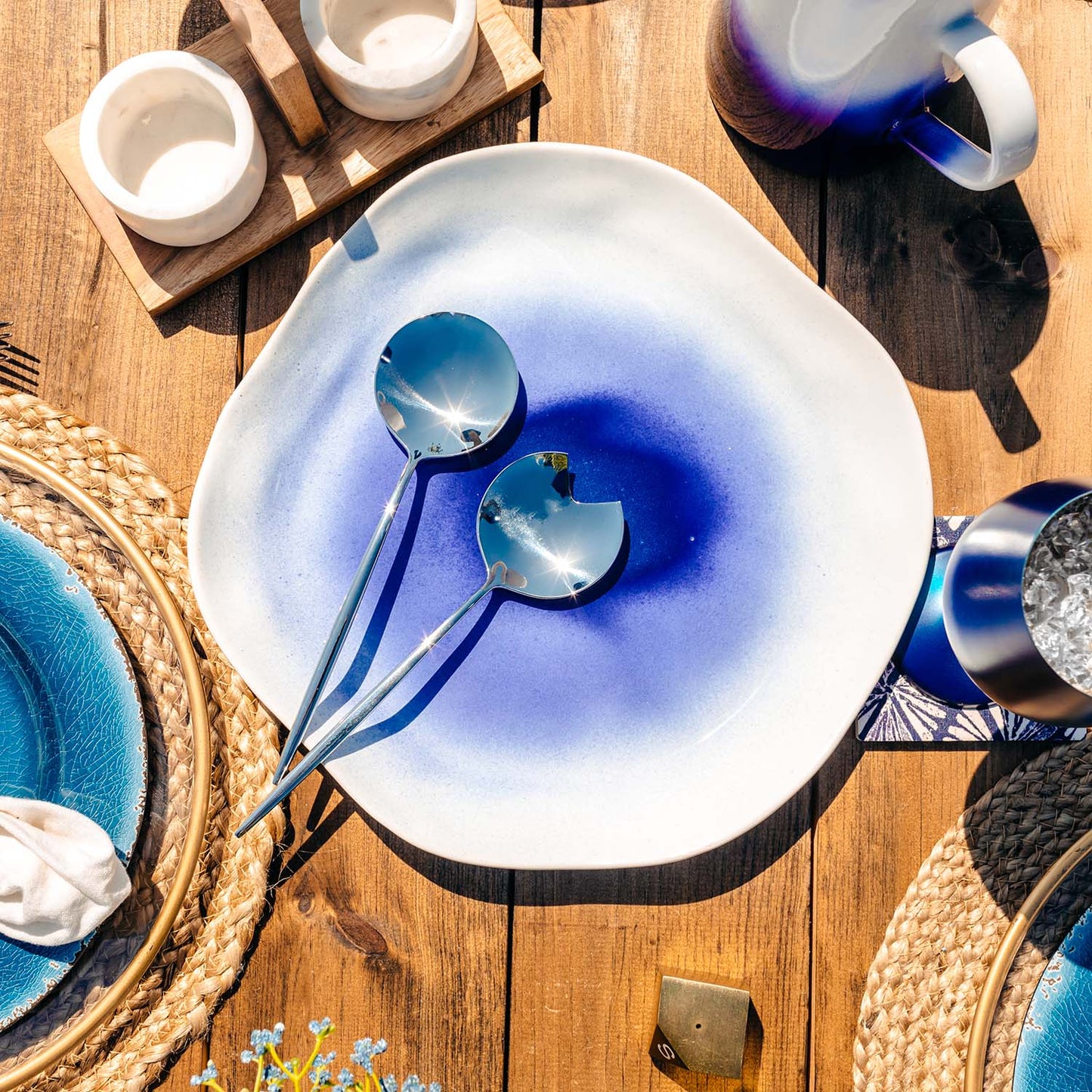 Gaze Mirror 2-Piece Serve Set