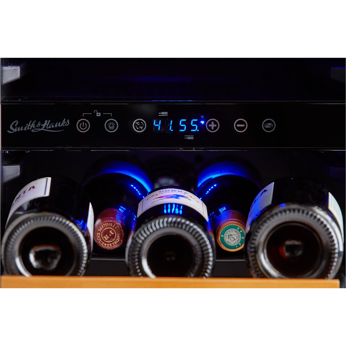 Smith & Hanks 24" Dual Zone Deluxe Wine Cooler | Holds 166 Bottles | RW428DRE
