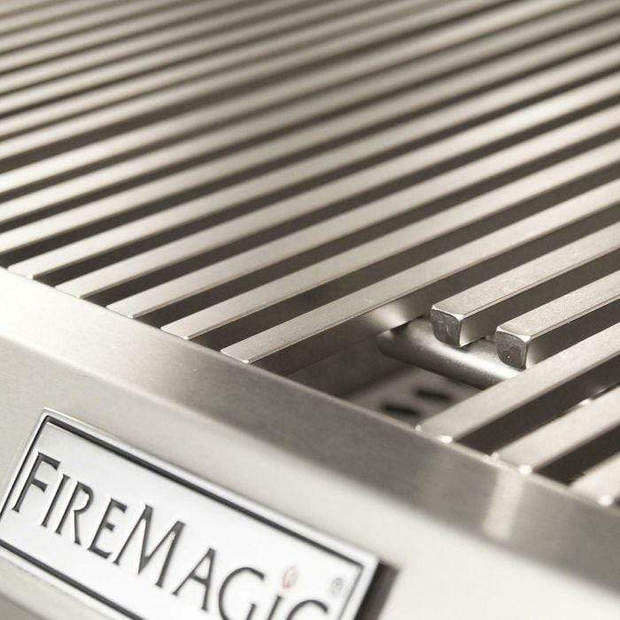 Fire Magic Echelon Diamond 36” Built-In Gas Grill / Rotisserie Backburner, Infrared Sear Burner, Magic View Window, Analog Thermometer / E790i-8LA-W