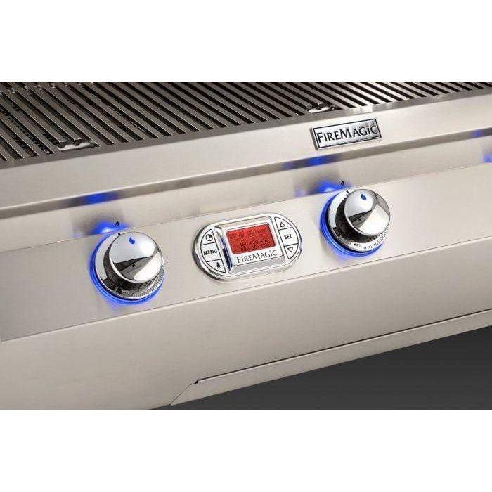Fire Magic Echelon Diamond E790s Freestanding Cart Gas Grill With Rotisserie, Single Side Burner & Analog Thermometer - E790s-8EA-62