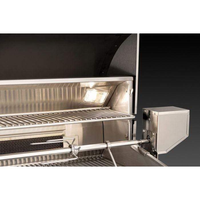 Fire Magic Echelon Diamond E790s Freestanding Cart Gas Grill With Rotisserie, Single Side Burner & Analog Thermometer - E790s-8EA-62