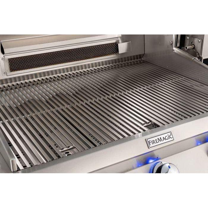 Fire Magic Echelon Diamond E790s Freestanding Cart Gas Grill With Rotisserie, Single Side Burner & Analog Thermometer - E790s-8EA-62