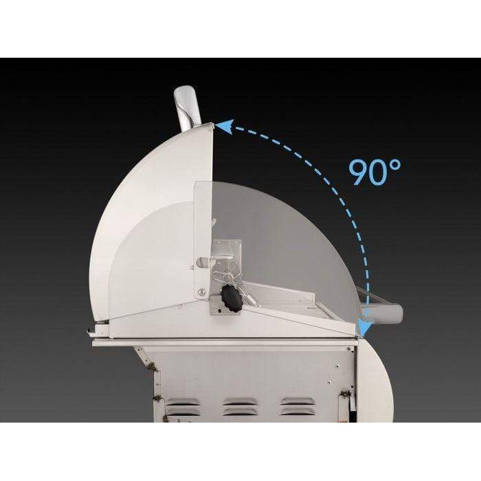 Fire Magic Echelon Diamond E790s Freestanding Cart Gas Grill With Rotisserie, Single Side Burner & Analog Thermometer - E790s-8EA-62