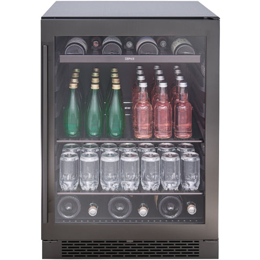 Zephyr Presrv 24" Single Zone Beverage Center | Holds 112 Cans | PRB24C01BBSG