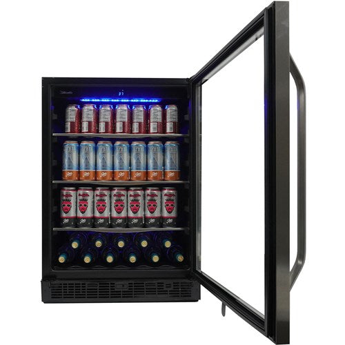 Danby Silhouette Ricotta | 24" Single Zone Beverage Center | Holds 138 Cans & 11 Bottles