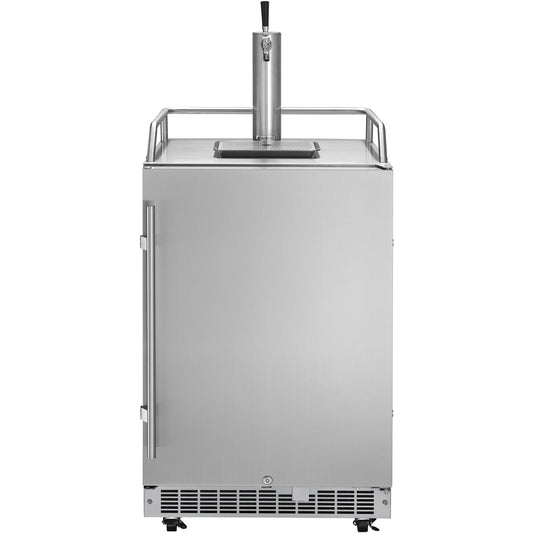 Danby Silhouette 21" Wide Outdoor Beer Kegerator | 304 Stainless Steel Finish