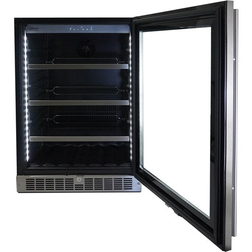 Danby Silhouette Saxony | 24" Wide Integrated Beverage Center | Holds 126 Cans & 6 Bottles
