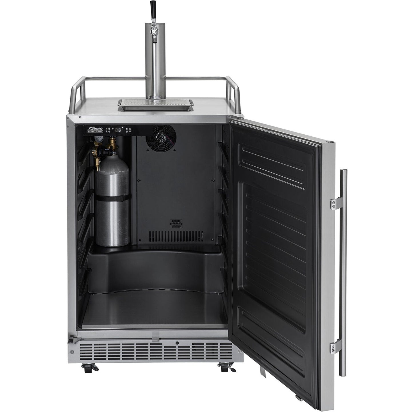 Danby Silhouette 21" Wide Outdoor Beer Kegerator | 304 Stainless Steel Finish