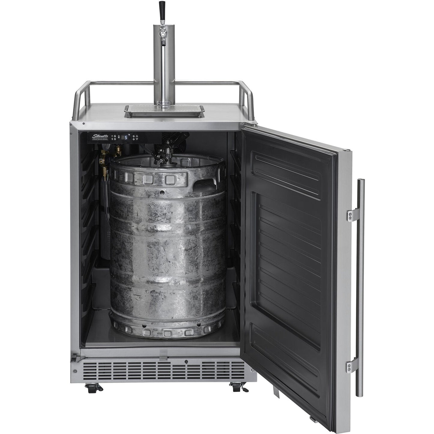 Danby Silhouette 21" Wide Outdoor Beer Kegerator | 304 Stainless Steel Finish