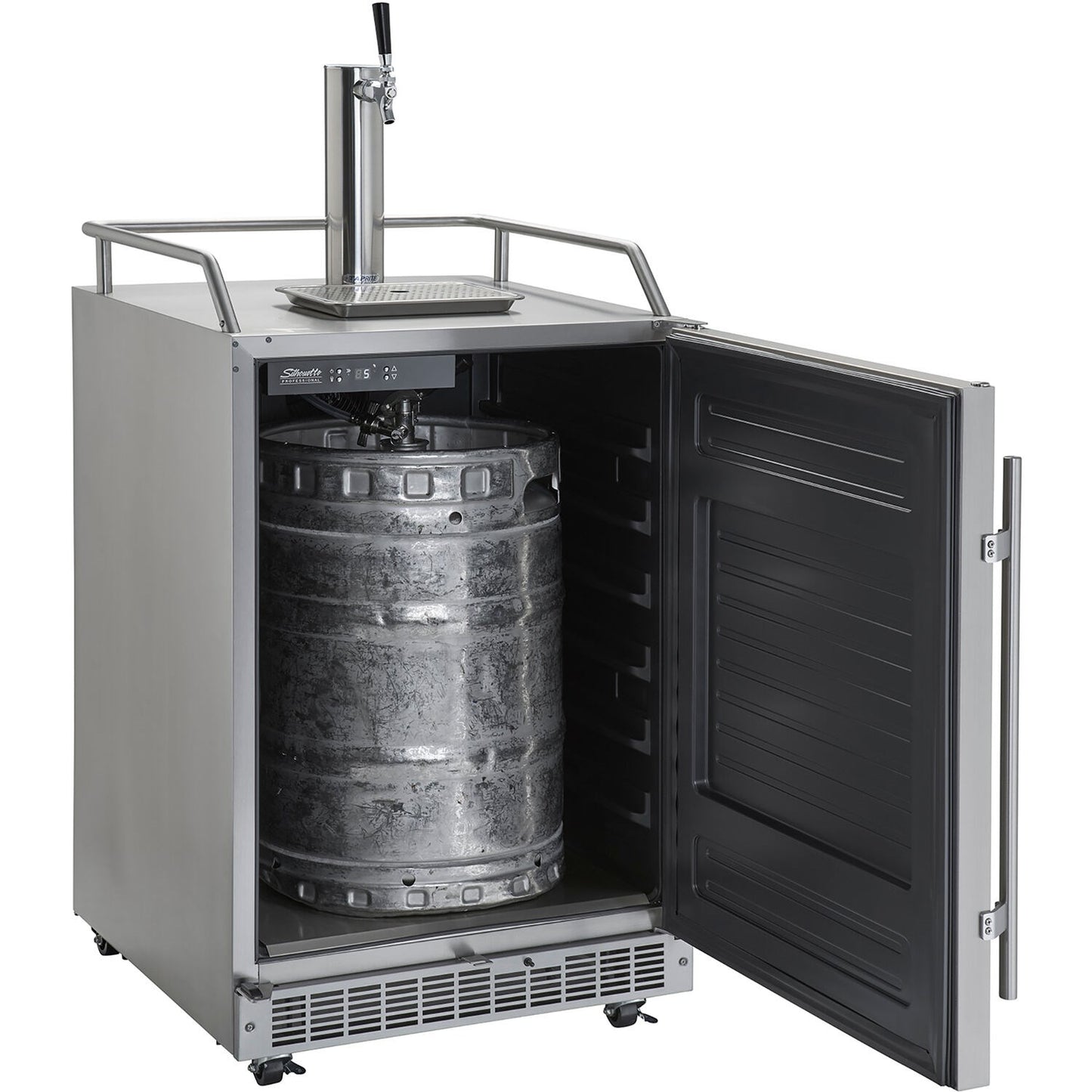 Danby Silhouette 21" Wide Outdoor Beer Kegerator | 304 Stainless Steel Finish