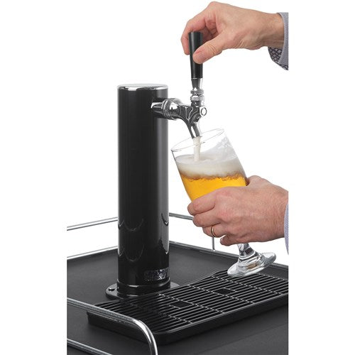 Danby 21" Wide Stainless Steel Beer Kegerator | Single Tap | Freestanding