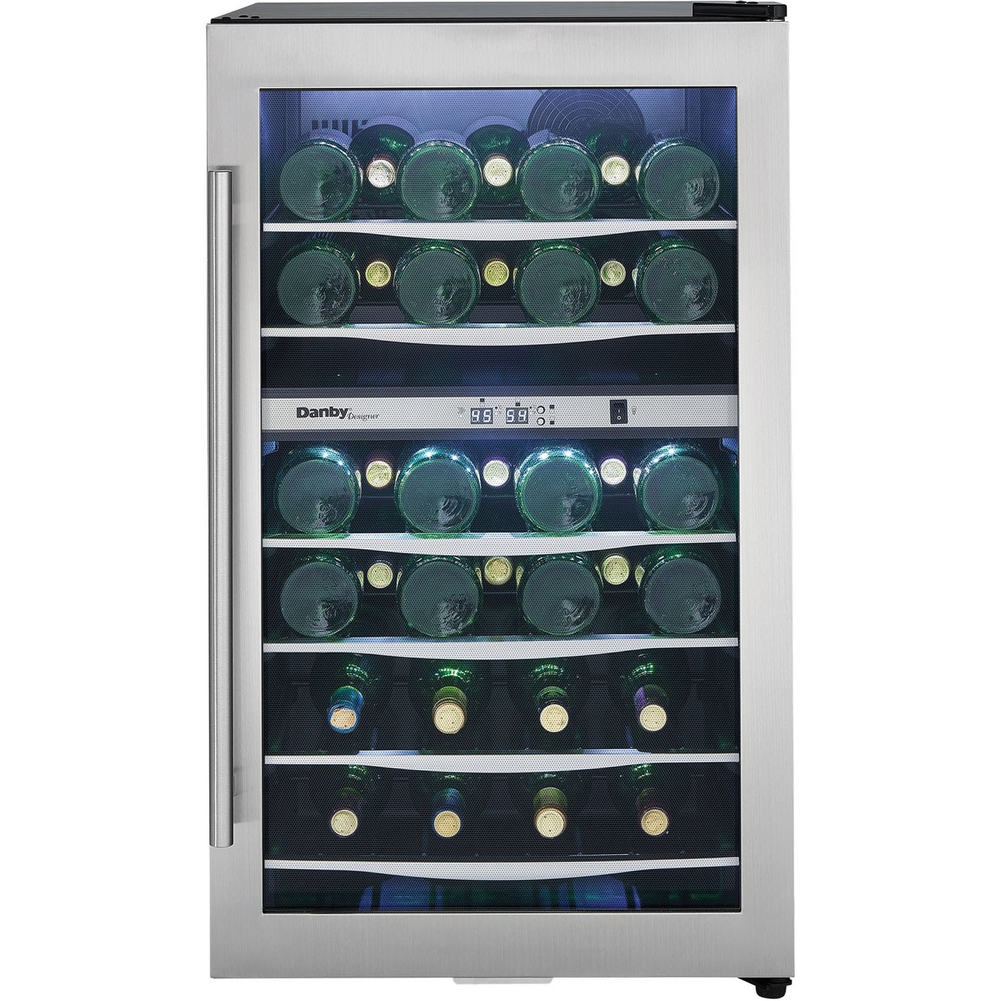 Danby 20" Wide 38 Bottle Dual Zone Freestanding Wine Cooler