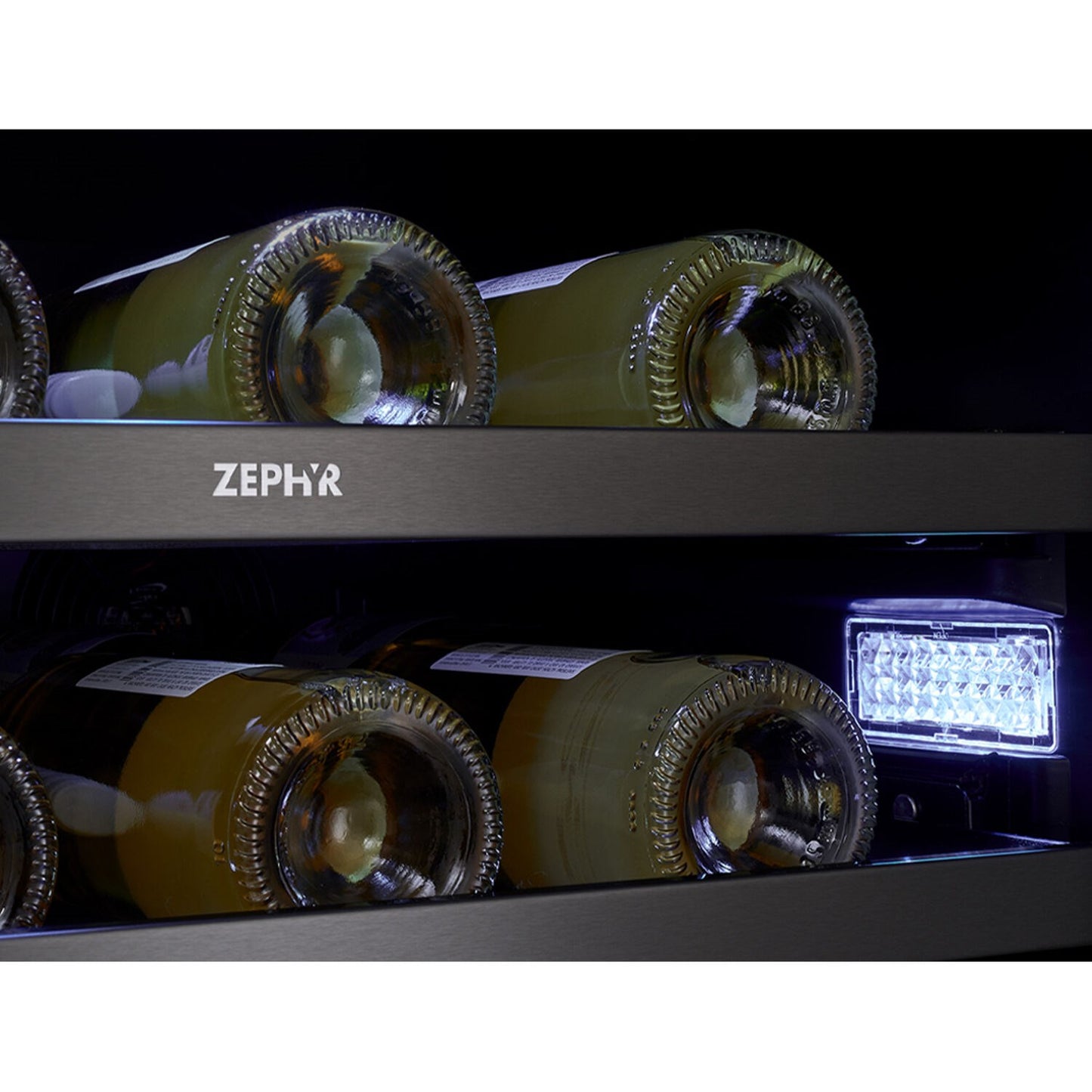 Zephyr Presrv 24" Dual Zone Wine Cooler | Holds 45 Bottles | PRW24C02CG