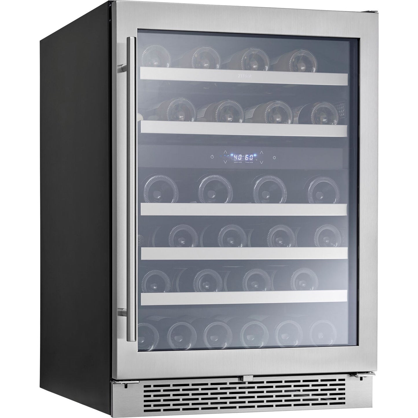 Zephyr Presrv 24" Dual Zone Wine Cooler | Holds 45 Bottles | PRW24C02CG