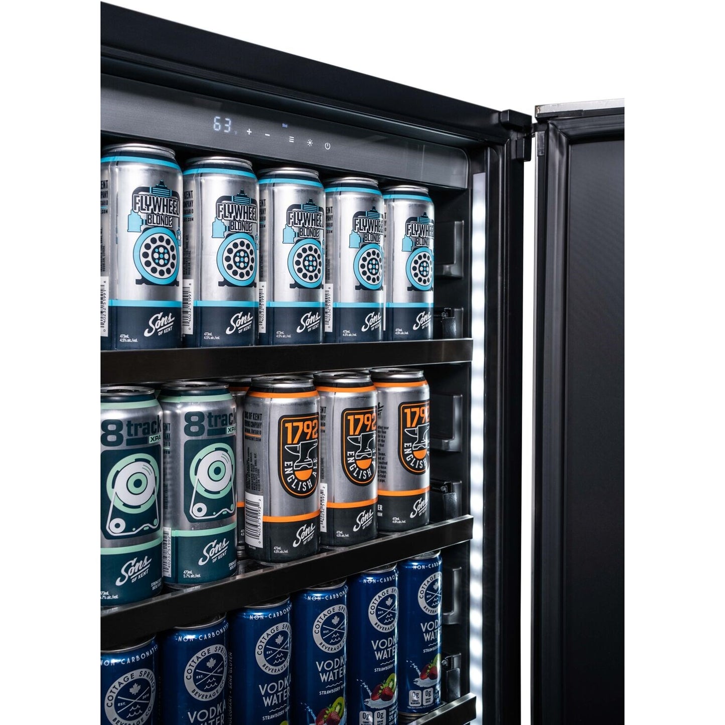 Danby Silhouette Niagara | 24" Integrated Beverage Refrigerator | Holds 126 Cans