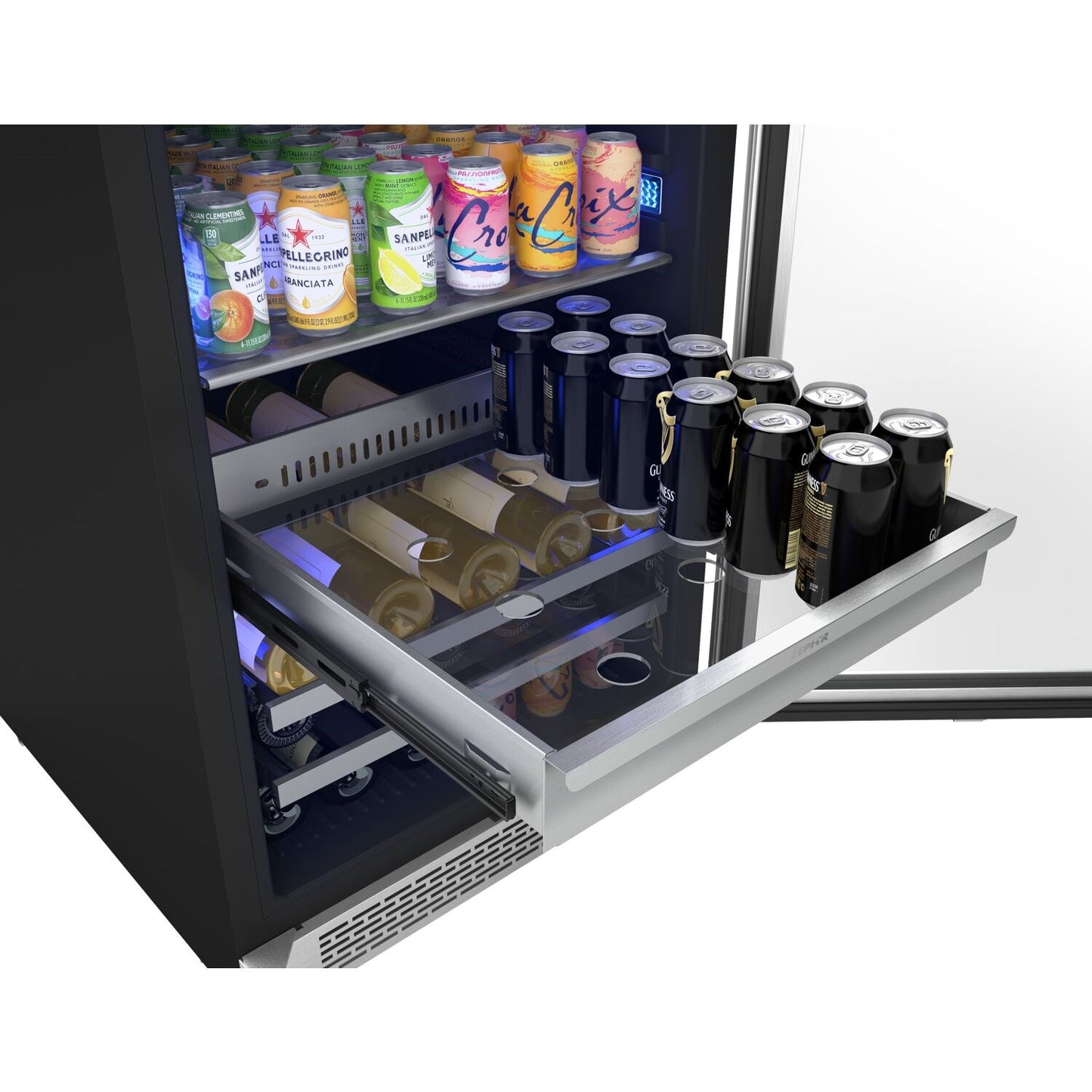 Zephyr Presrv 24" Single Zone Beverage Cooler | Holds 168 Cans