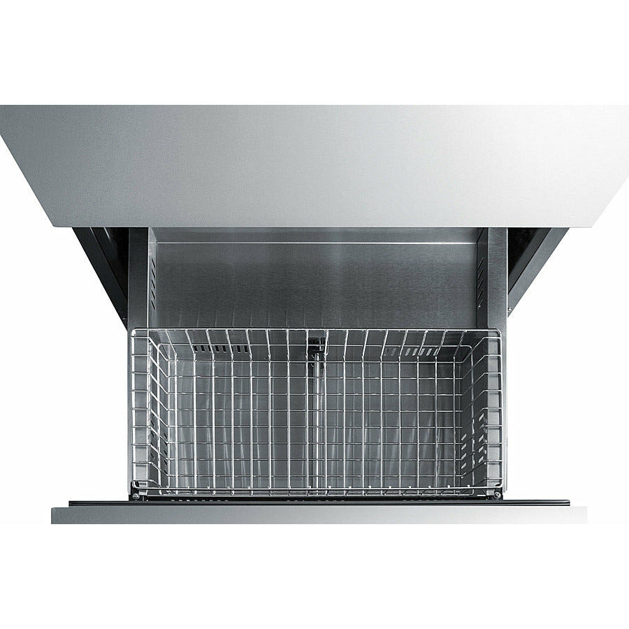Summit 24" Wide 2-Drawer Refrigerator, ADA Compliant (Custom Panel Ready)