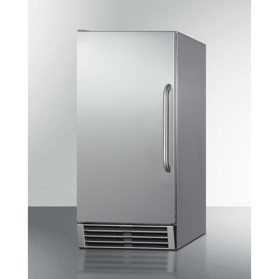 Summit 15" Wide | Outdoor Ice Maker | Commercial Approved | Makes 50 lbs of Ice (ADA Compliant)