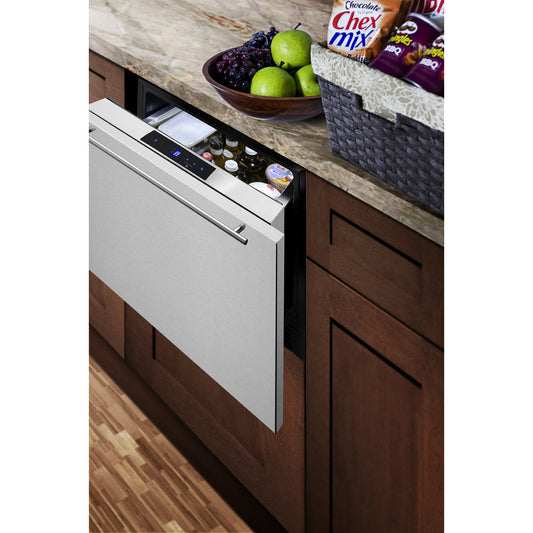 Summit 24" Wide, Built-In Refrigerator Drawer (Customer Panel Ready)