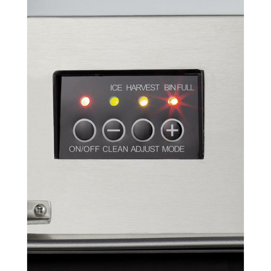 Summit 15" Wide | Outdoor Ice Maker | Commercial Approved | Makes 50 lbs of Ice (ADA Compliant)