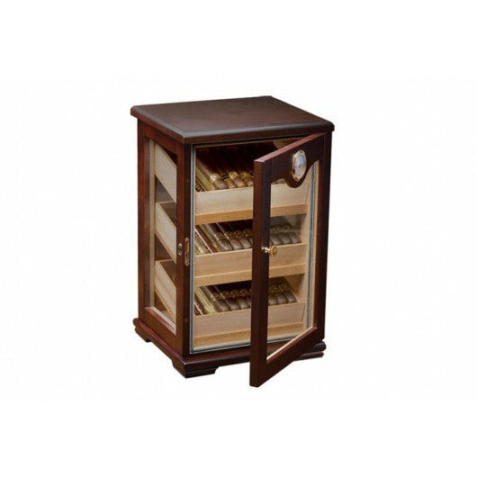 Milano Commercial Countertop Cigar Humidor | Holds 125 Cigars