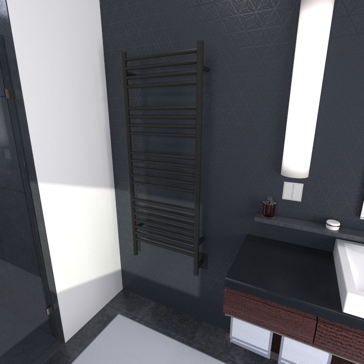 Amba Jeeves D Straight Hardwired Towel Warmer - 20.5