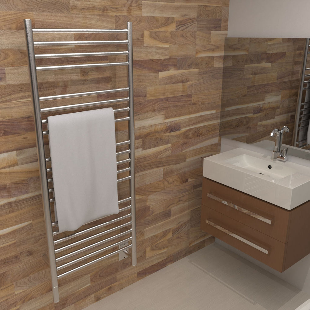 Amba Jeeves D Straight Hardwired Towel Warmer - 20.5