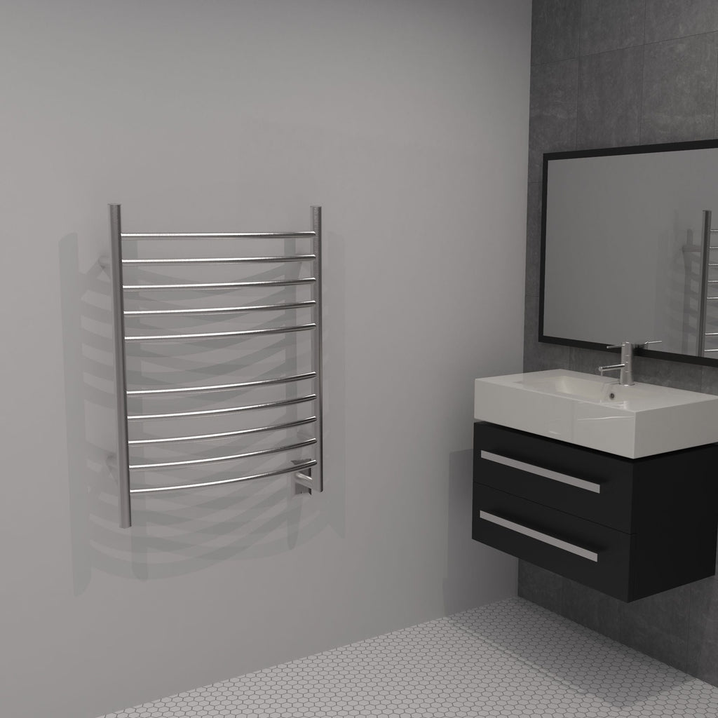 Amba Radiant Curved Hardwired Towel Warmer - 23.75