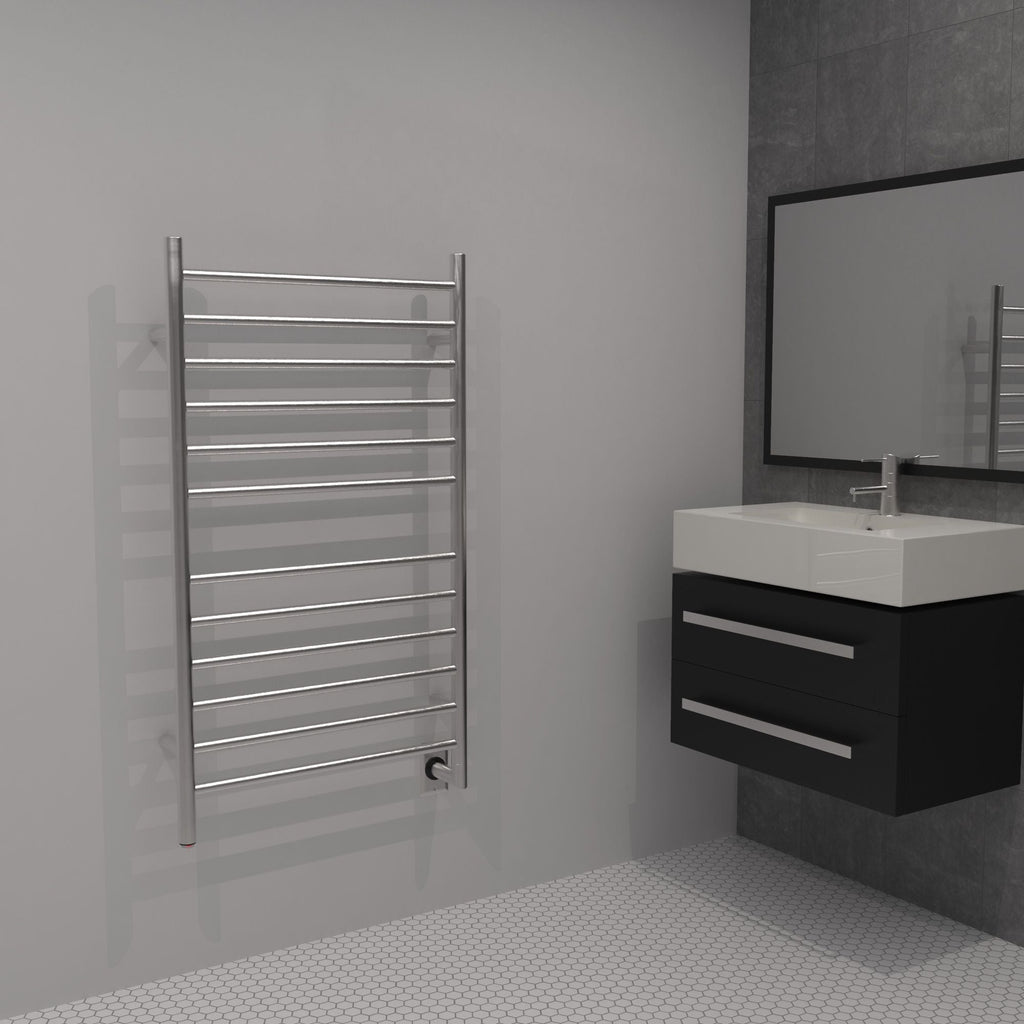 Amba Radiant Large Hardwired Straight Towel Warmer - 23.6