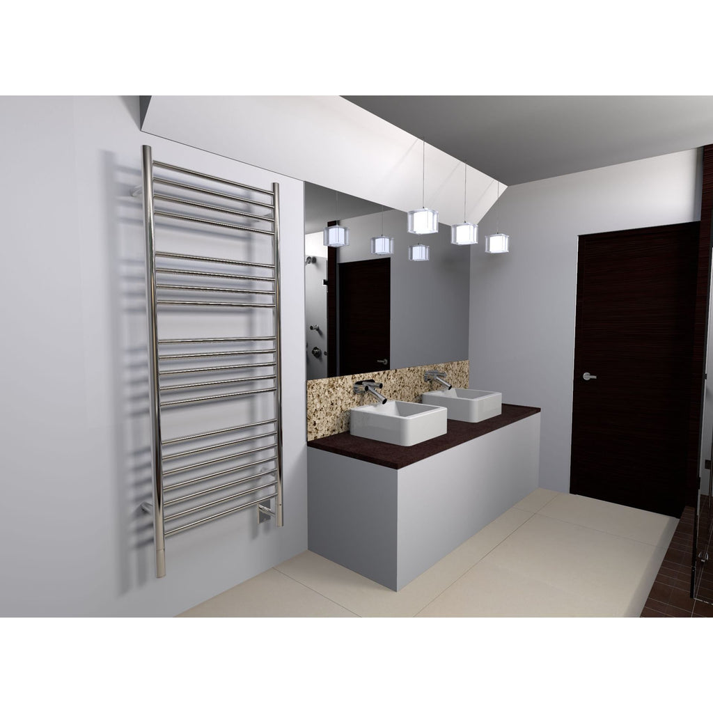 Amba Jeeves D Straight Hardwired Towel Warmer - 20.5