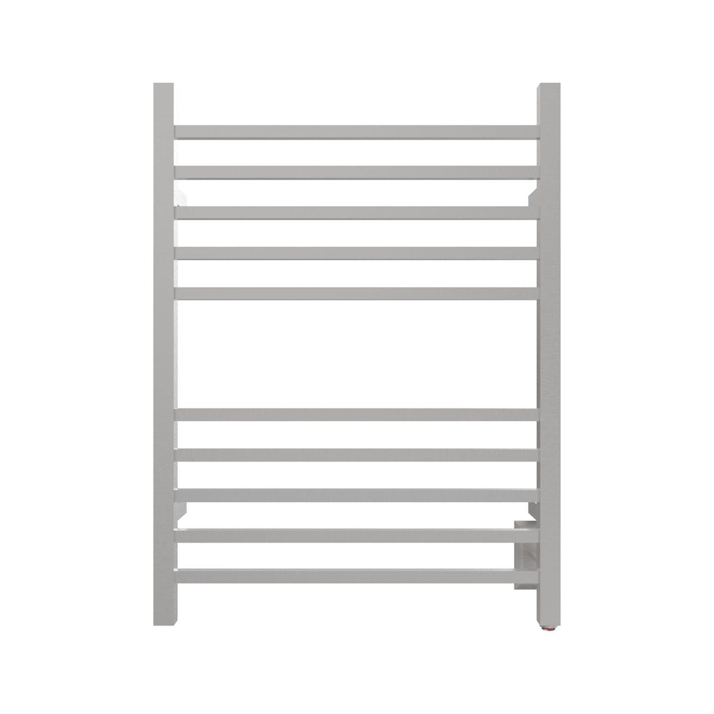 Amba Radiant 10-Bars Square Hardwired Electric Towel Warmer - 24