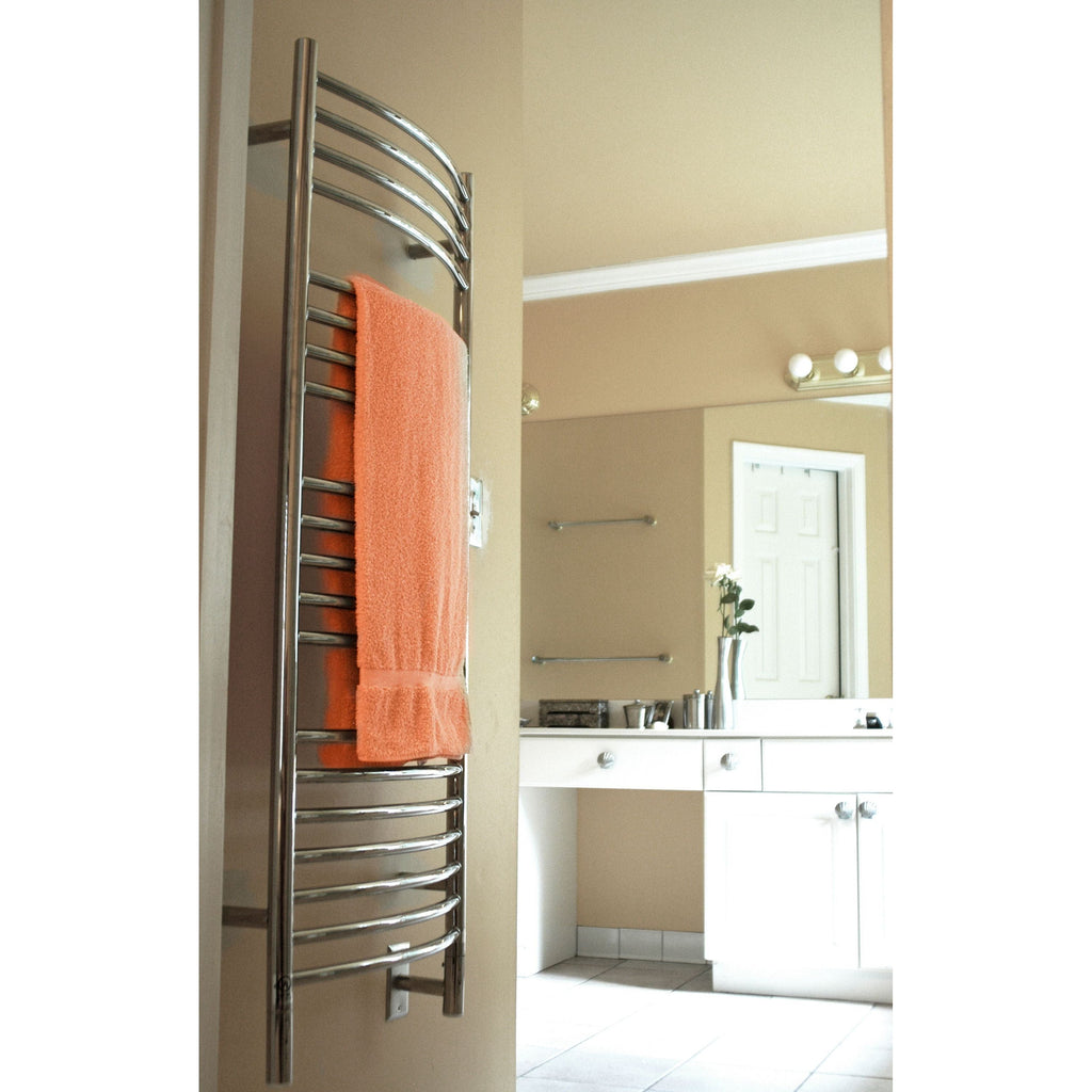 Amba Jeeves D Curved Hardwired Towel Warmer - 20.5