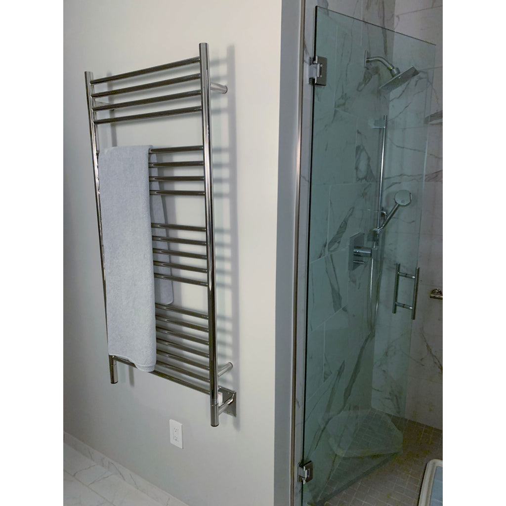 Amba Jeeves D Straight Hardwired Towel Warmer - 20.5
