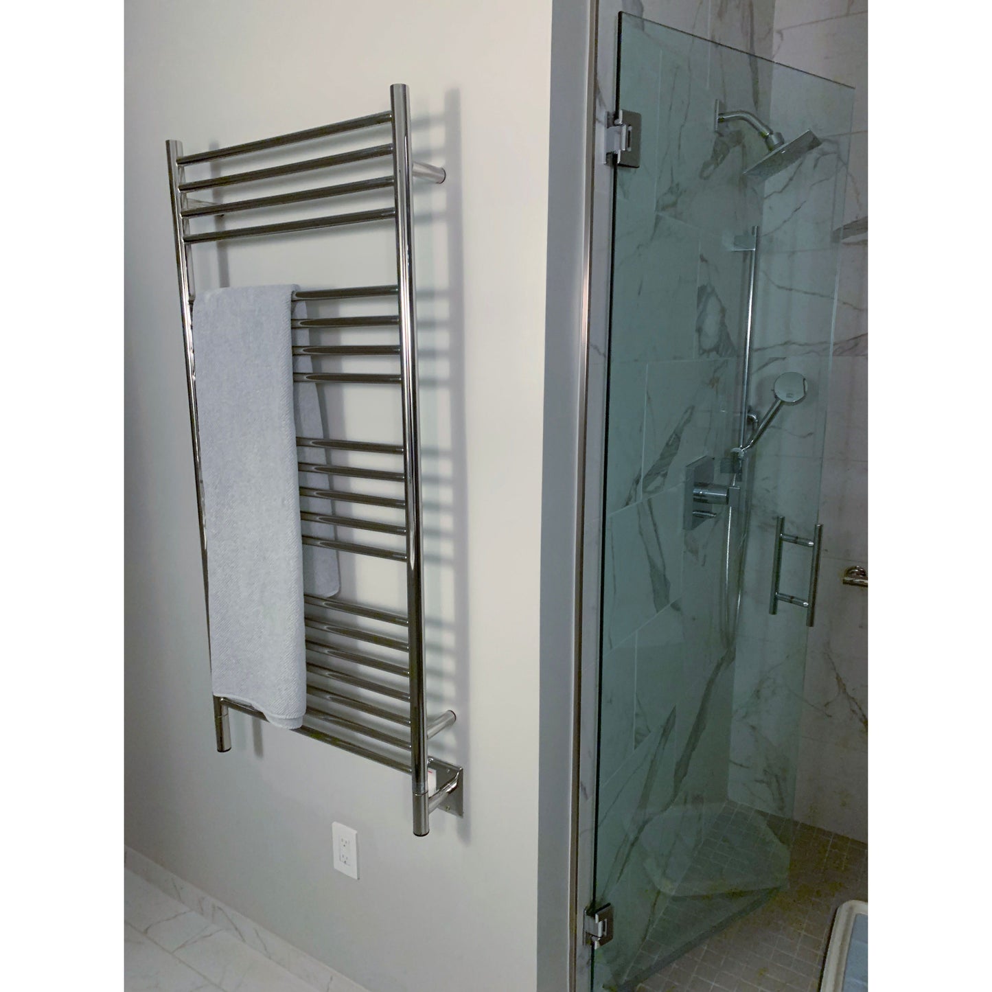 Amba Jeeves D Straight Hardwired Towel Warmer - 20.5"w x 53"h