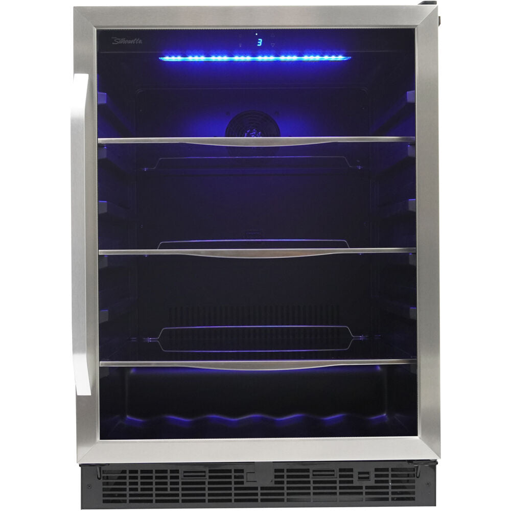 Danby Silhouette Ricotta | 24" Single Zone Beverage Center | Holds 138 Cans & 11 Bottles